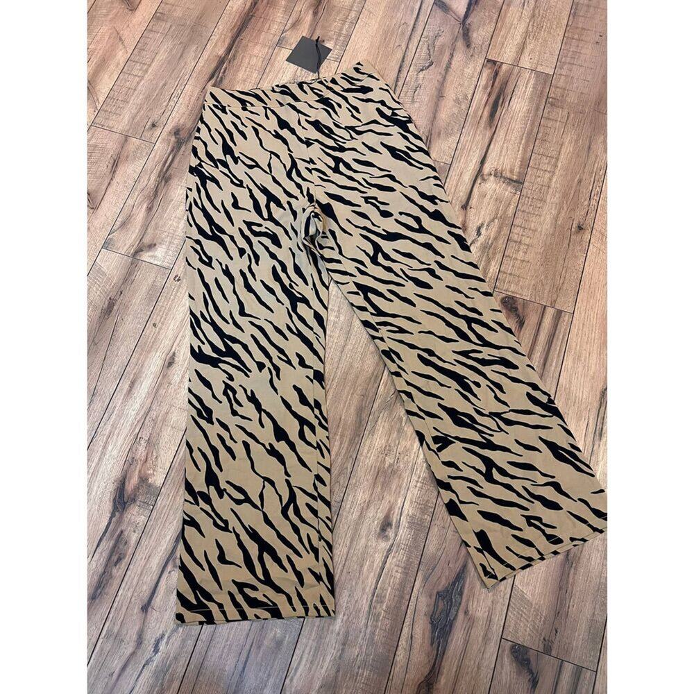 NWT Le Lis size small animal print dress pants